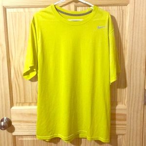 Men’s Yellow Nike DRI-FIT T-shirt